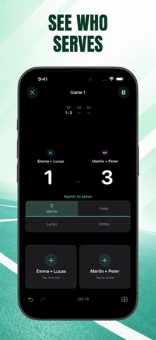 Badminton Scoreboard - Rally Screenshot 3 of 5
