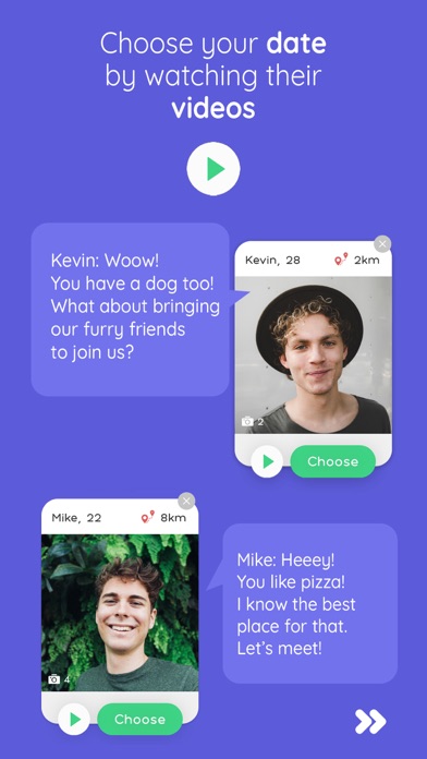 Glaries - Dating App Screenshot