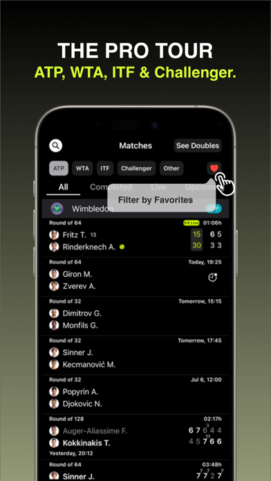 ScoreGO - The Tennis Pro Tours Screenshot