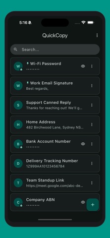 Quick Copy - Easy Copy Paste Screenshot 1 of 5