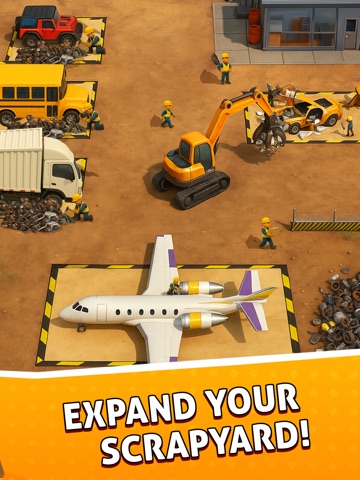 Junkyard City Scrap Tycoon iPad screenshot