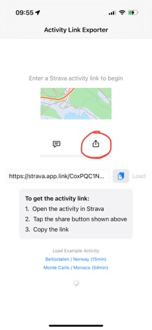Data Export for Strava Screenshot 1 of 3