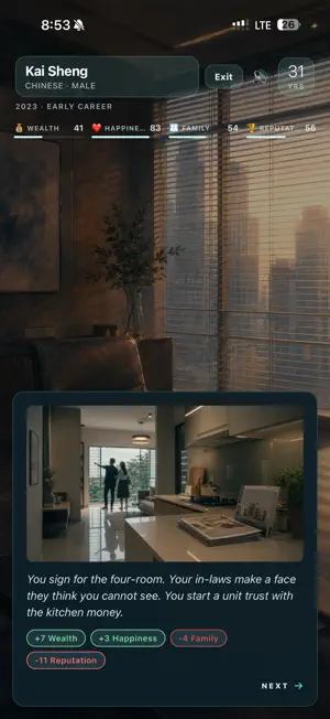 Singapore Life Simulator screenshot 7