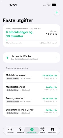 Cost in Time: Price to Hours screenshot 3