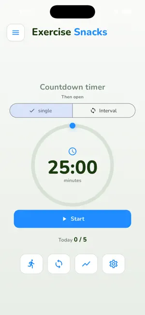 Exercise Snacks Daily screenshot 1