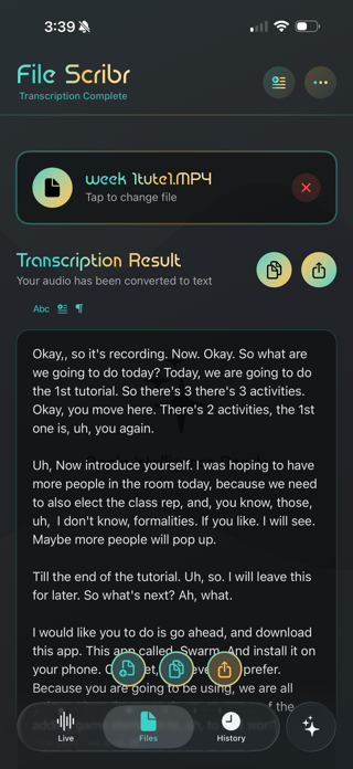 Scribr. Screenshot 5 of 8