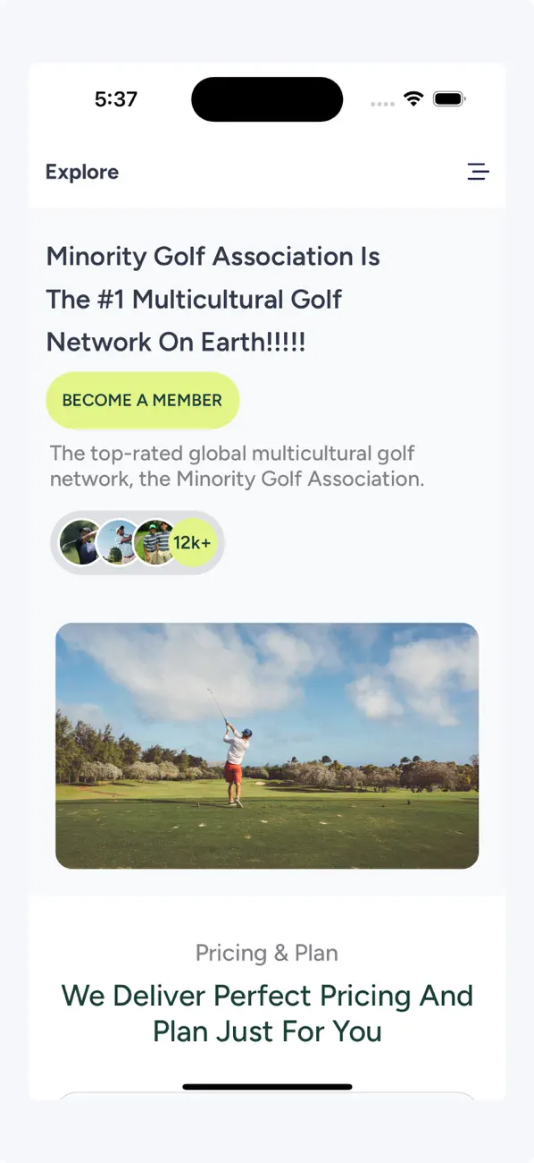 Screenshot #3 pour MINORITY GOLF ASSOCIATION