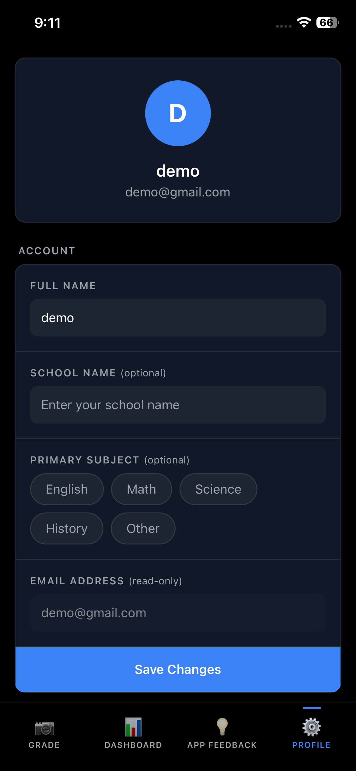 TeacherLIFT | Vision AI Grader