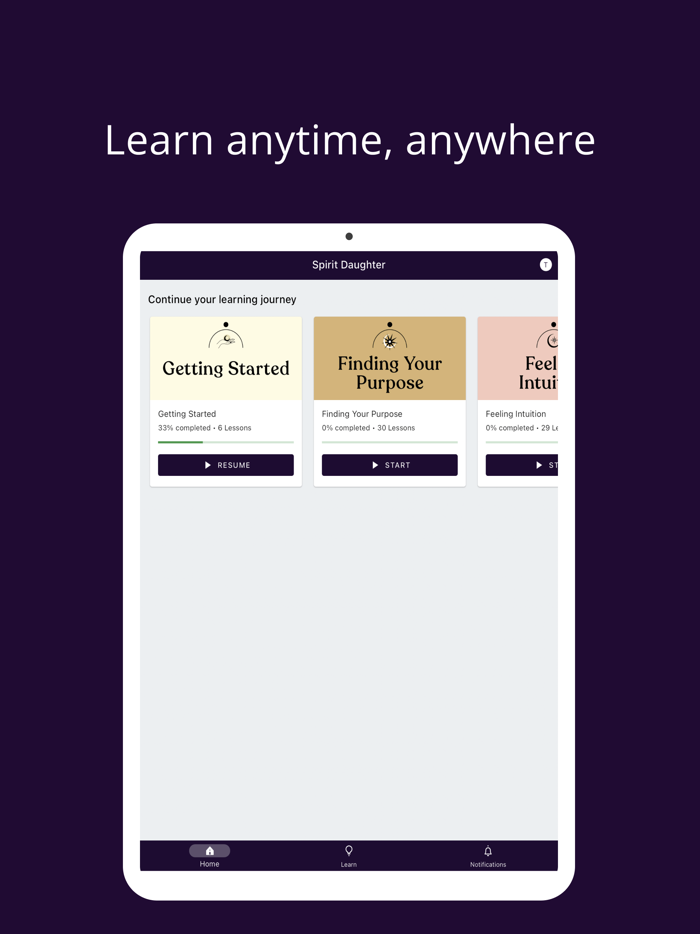 Spirit Daughter Courses