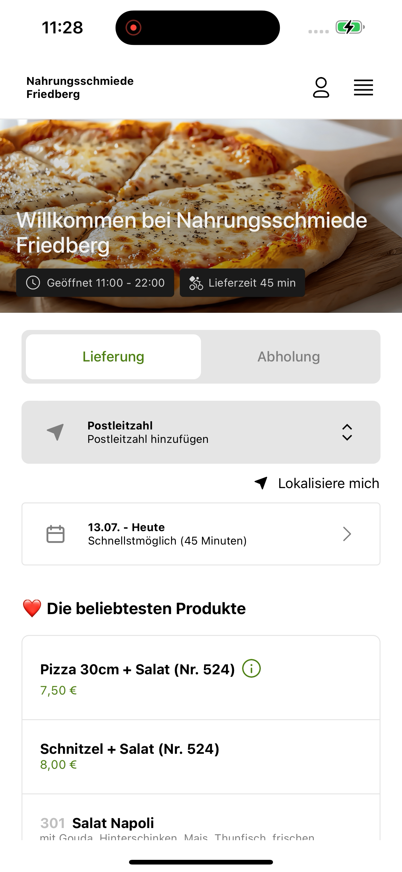 Nahrungsschmiede Friedberg screenshot 6
