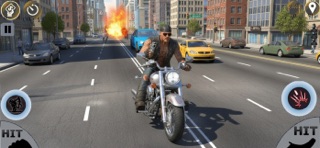 Highway Bike Attack Race Game iPhone screenshot