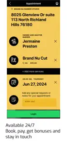 Brand Nu Barber Studio screenshot #3 for iPhone