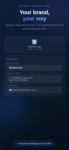 JetRise Invoice Pro Screenshot 4 of 7
