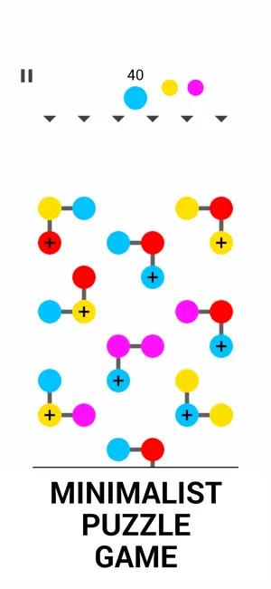 Dots Drop Game screenshot 1