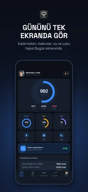FitFat: Calorie & Workout screenshot 1