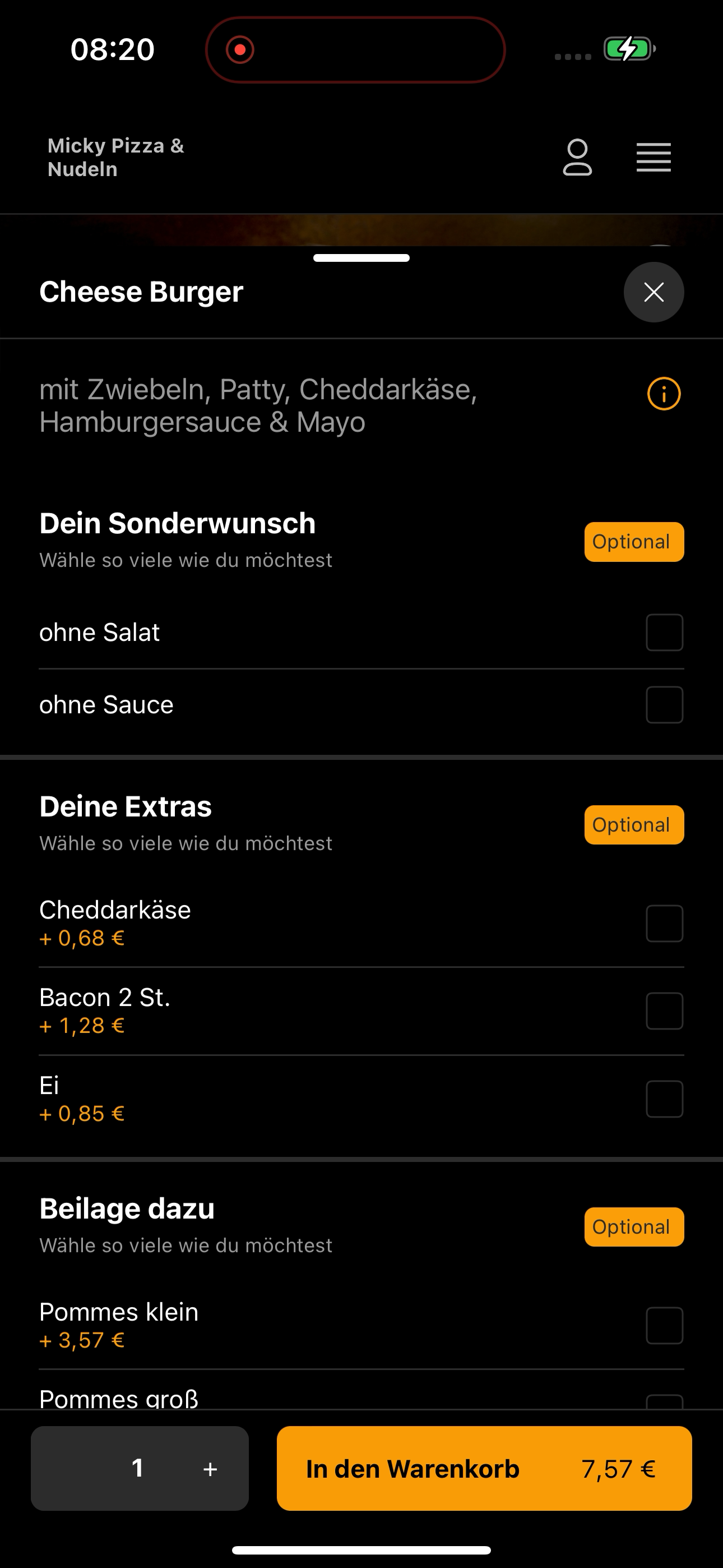 Micky Pizza & Nudeln screenshot 5