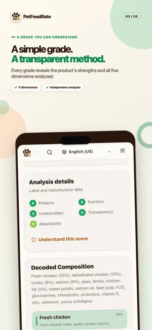 PetFoodRate: Dog Food Scanner screenshot 3