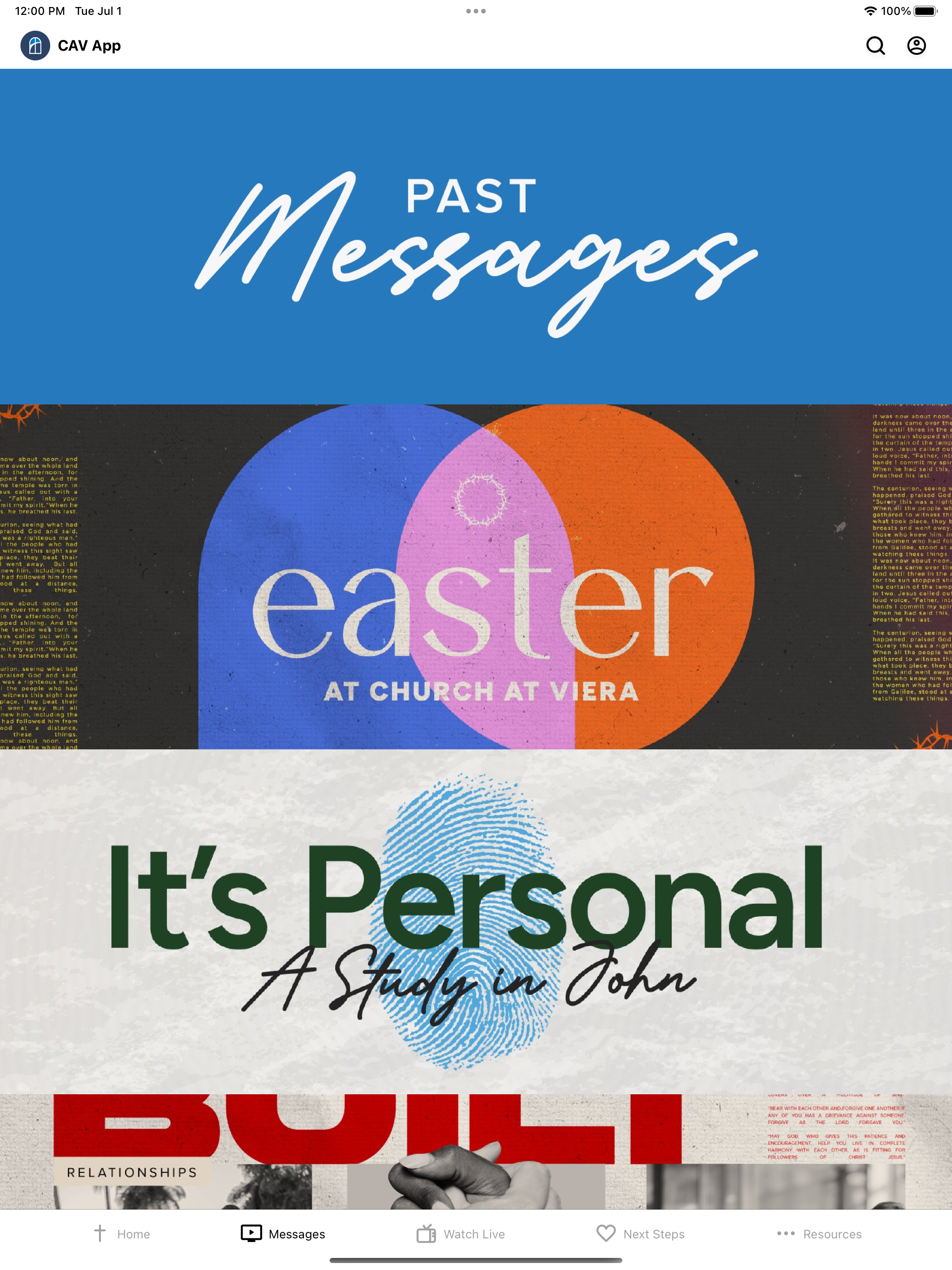 Church at Viera App