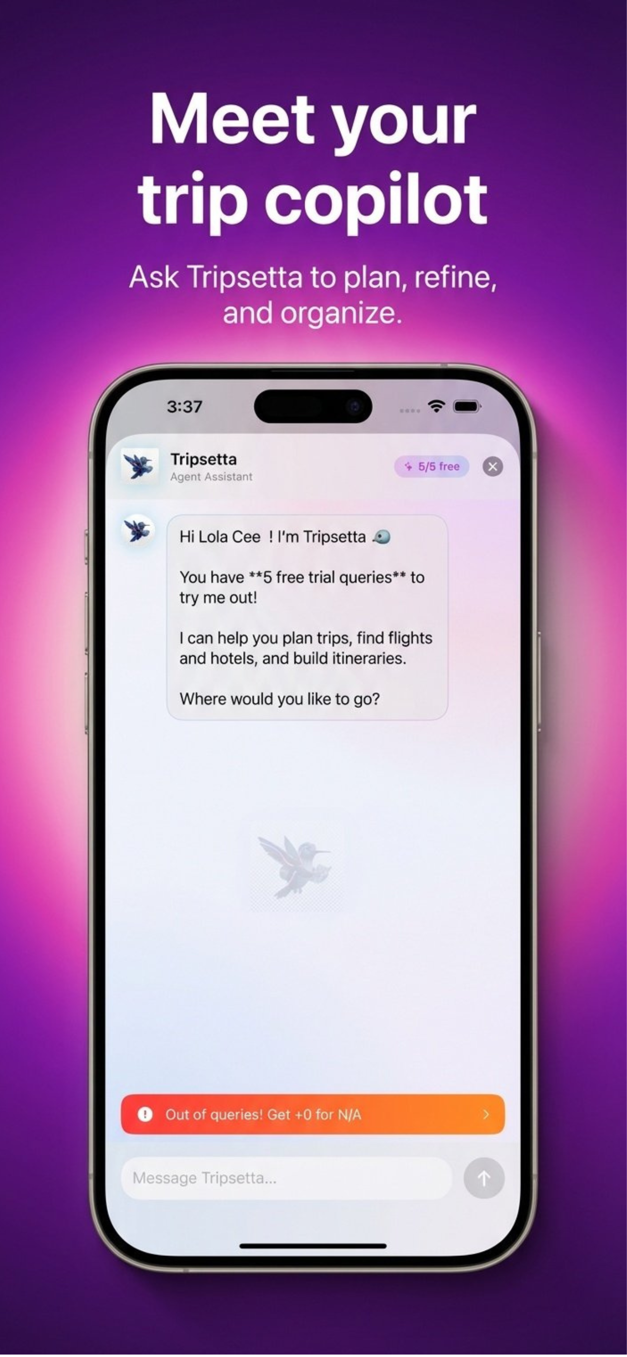 Tripsetta screenshot 4