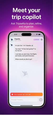 Tripsetta screenshot
