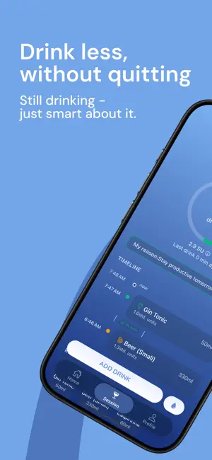GlassCount: Alcohol Tracker screenshot 1