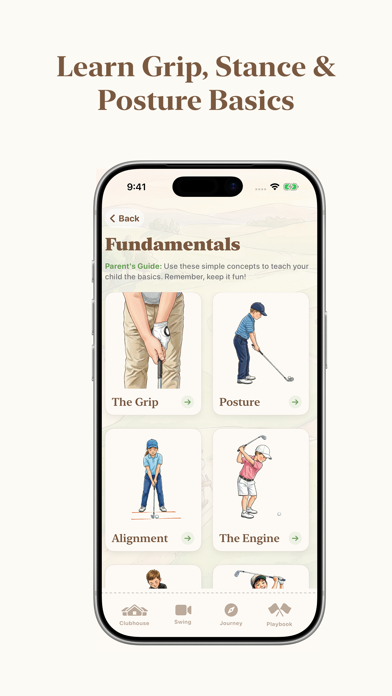 Little Swings: Junior Golf iPhone screenshot 3 - Sports app
