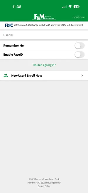 F&M Bank AL screenshot 2