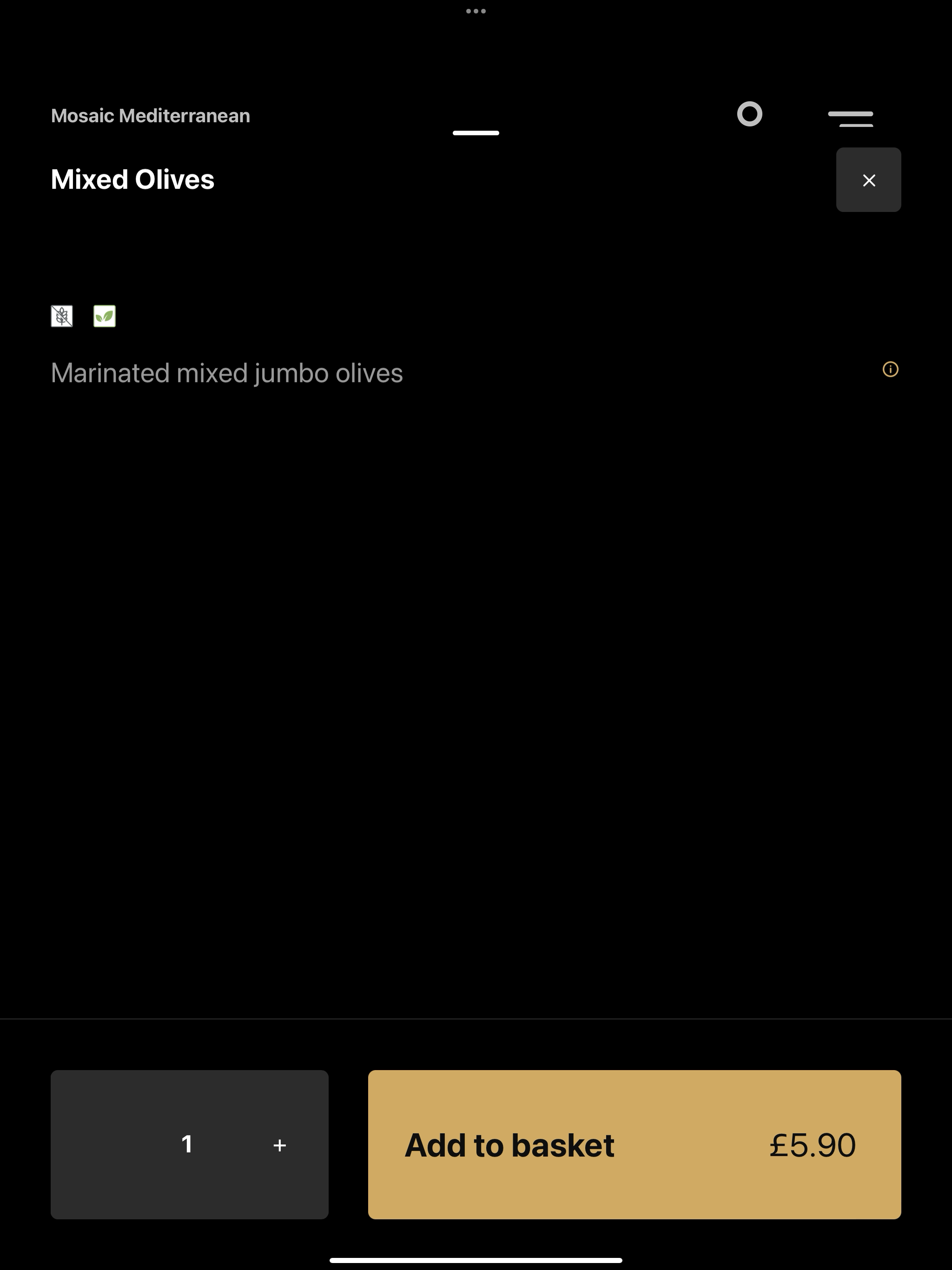 Mosaic Mediterranean Braintree screenshot 8
