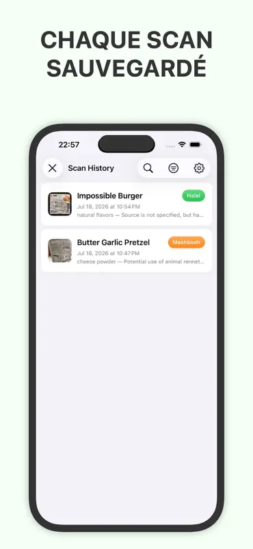 Halal Scanner AI: Ingrédients screenshot 4 of 4