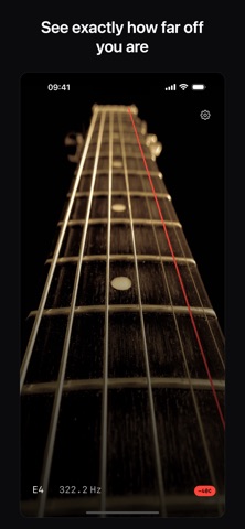 Standard Guitar Tuner screenshot