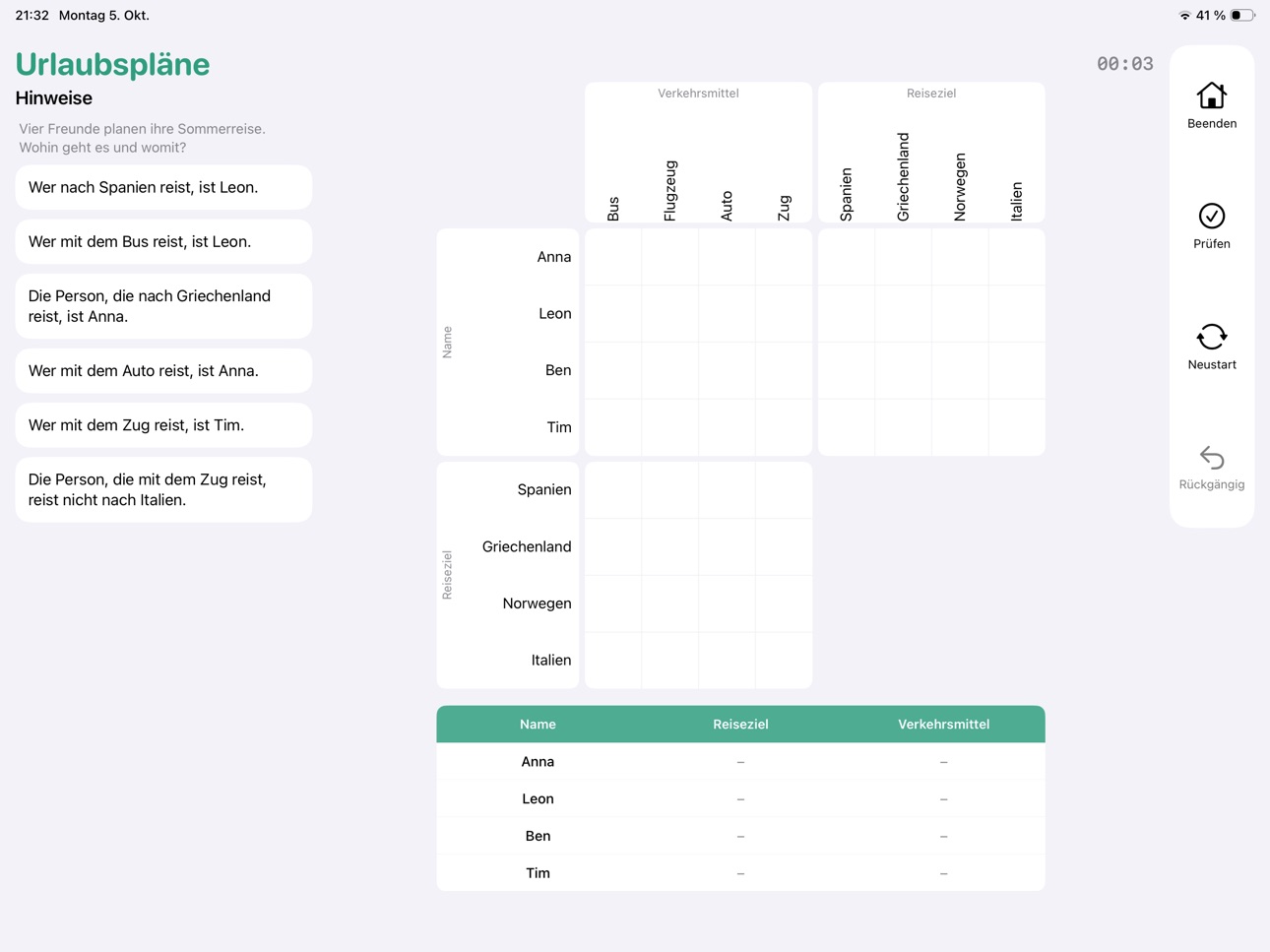 Screenshot 4 of Logico - Logik-Rätsel