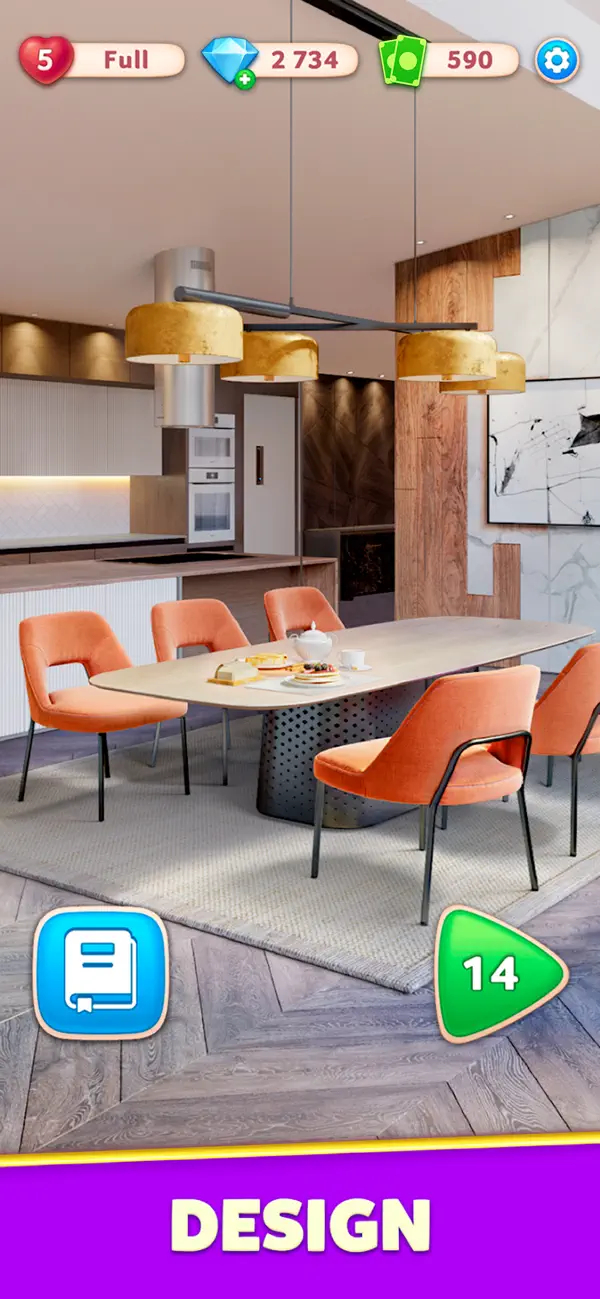 Design Masters: Home Simulator iOS Mod IPA screenshot 2 - iOS game interface
