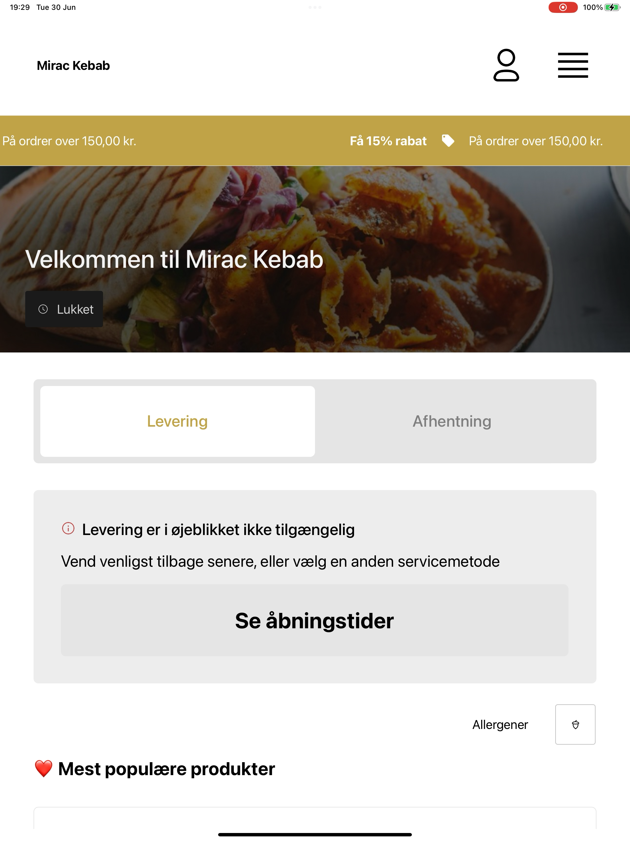 Mirac Kebab screenshot 9
