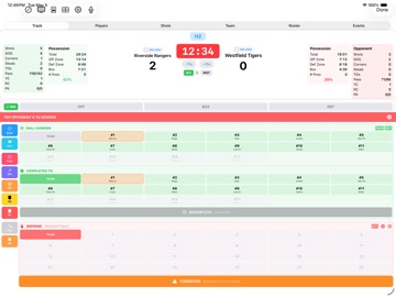 Soccer Stats by InGameInsights iPad screenshot