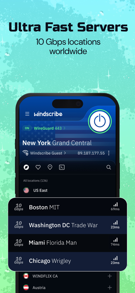 Windscribe VPN screenshot 5