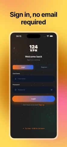 124 VPN Screenshot 1 of 5