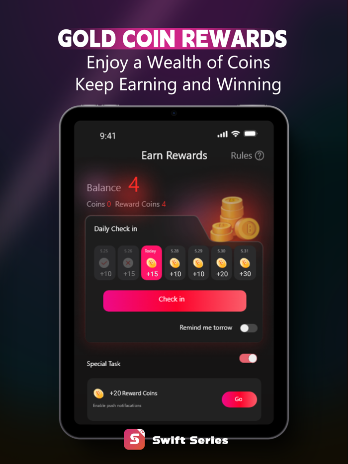 Swift Series - Reels  Shows