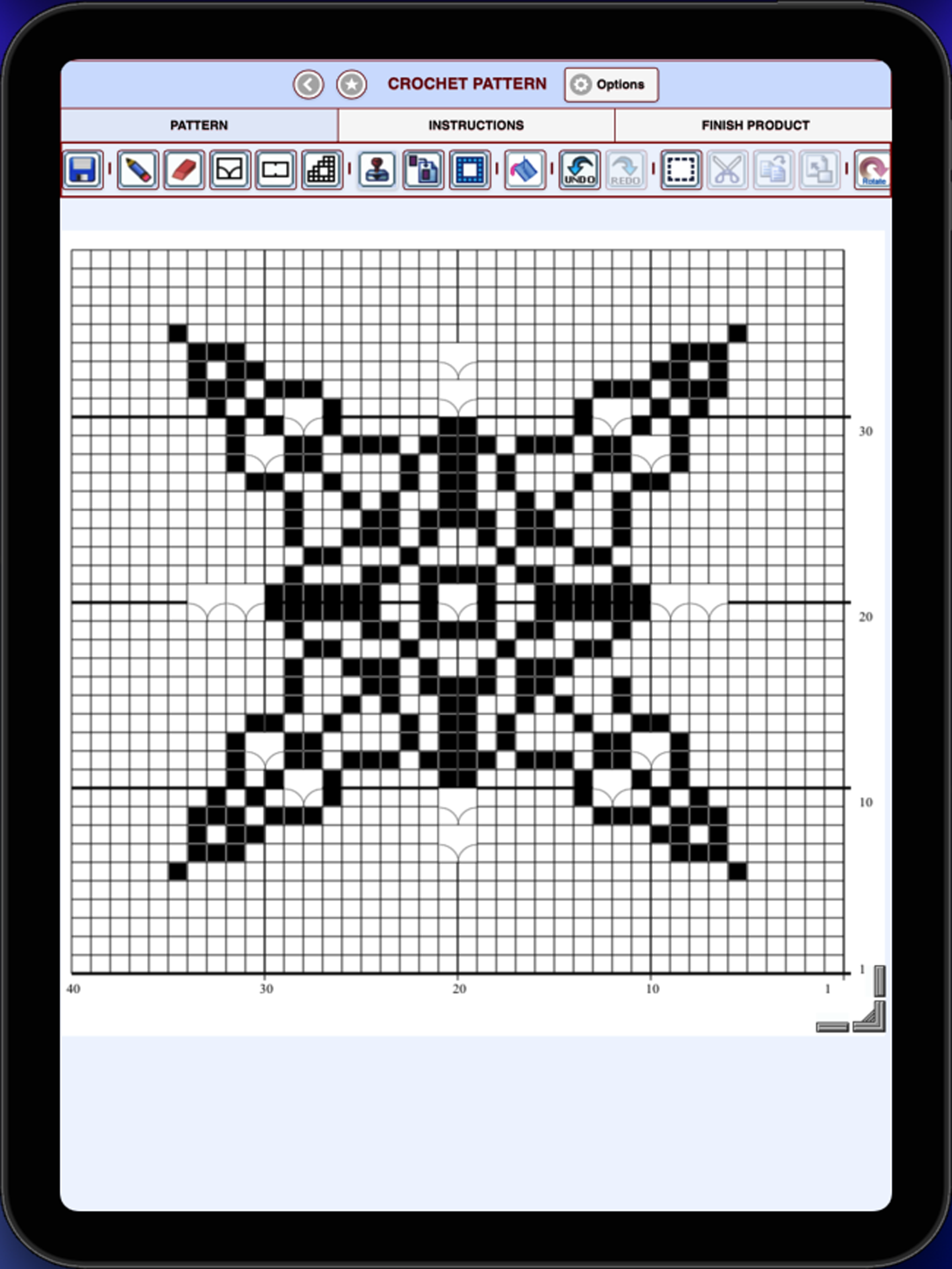 Filet Crochet Pattern Creator screenshot 12