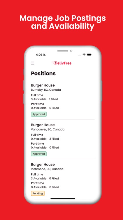 DelivFree - Business Manager screenshot-4