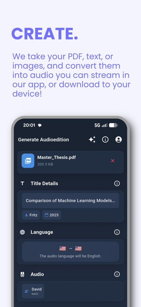 Tontaube: TTS & Voice Cloning screenshot 2