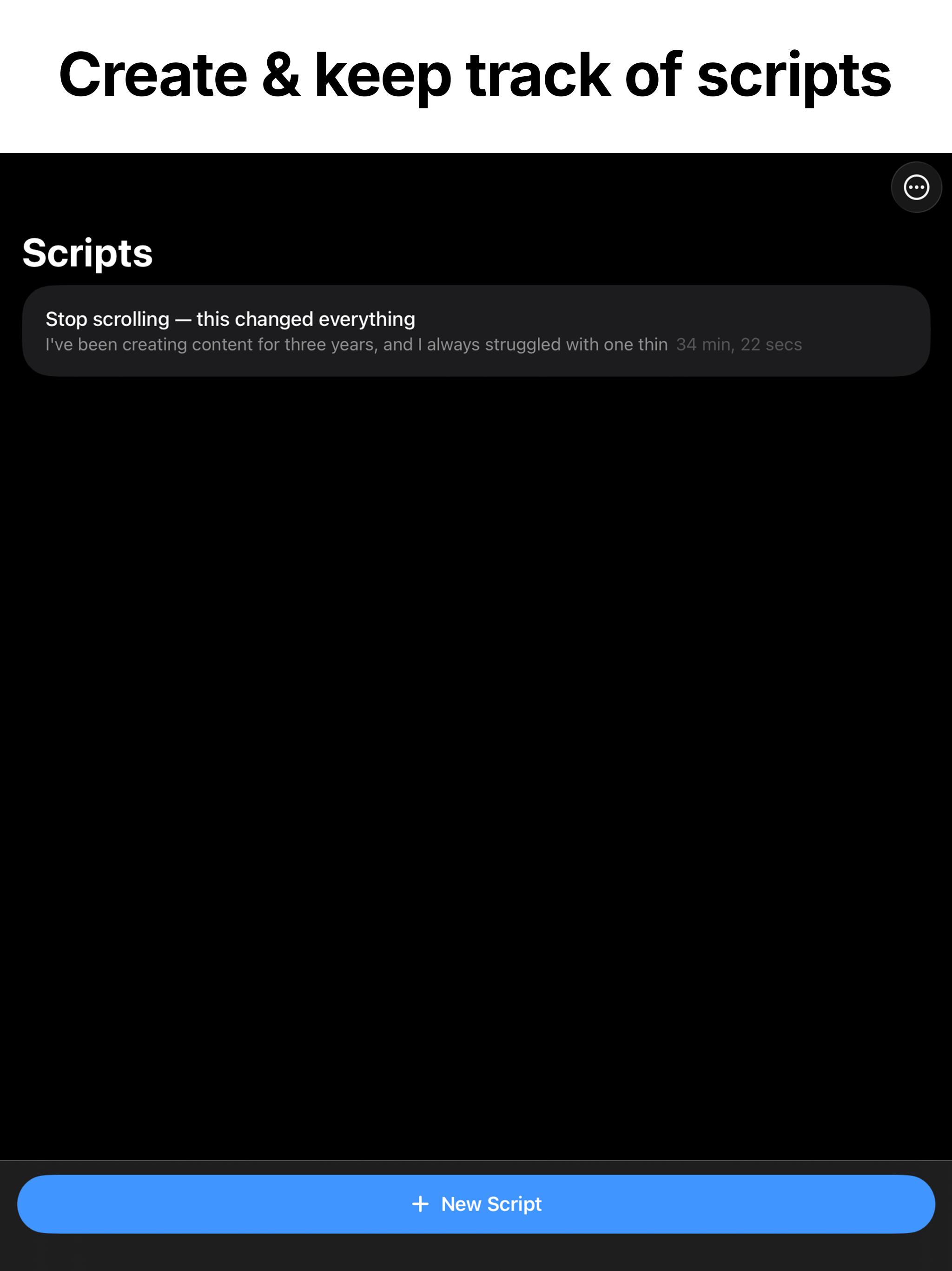 ScriptLens: Teleprompter screenshot 6