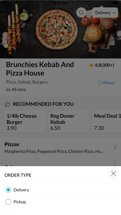 Brunchies Kebab & Pizza House Screenshot