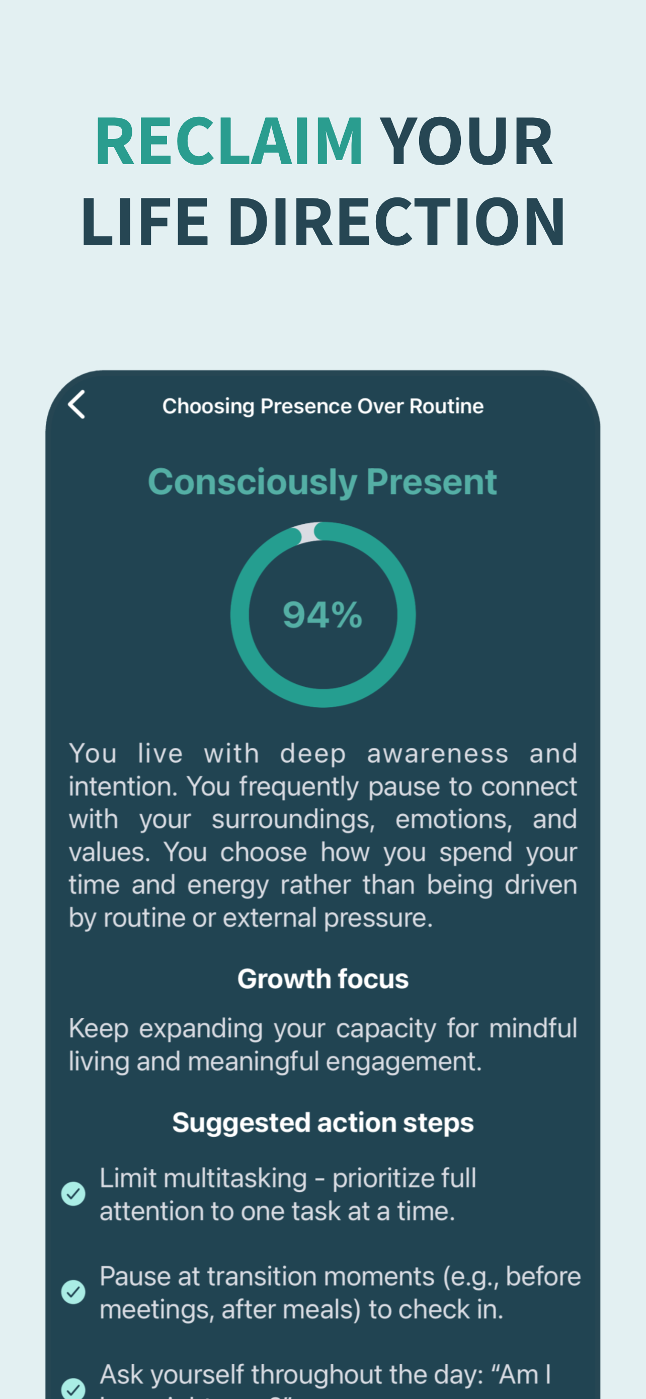 Reflect & Grow: Intentra