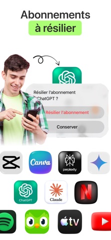 Abonnement : budget & rappels screenshot 3