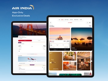 Air India: Book Flight Tickets iPad screenshot 3