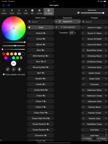 Glow Permanent Lighting iPad screenshot