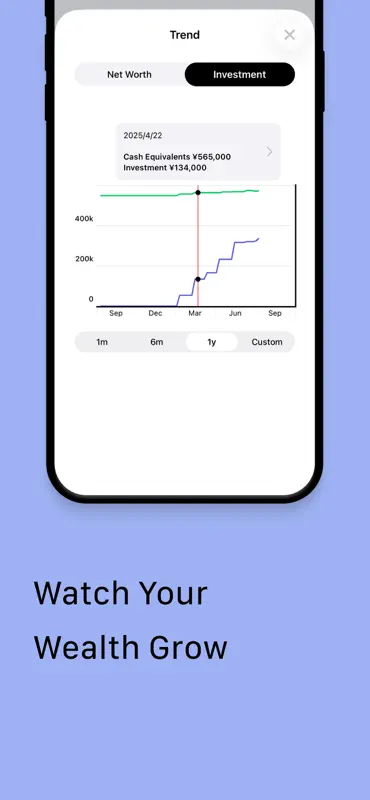 Percento - Net Worth Tracker screenshot 6 of 8