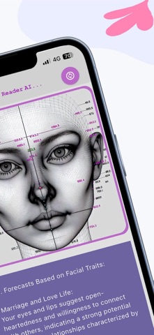 Face Reader AI: Insights iPhone screenshot