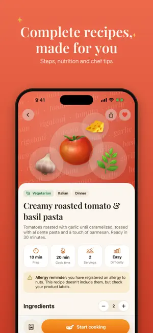 Cooking Genie: AI Recipe Maker screenshot 3