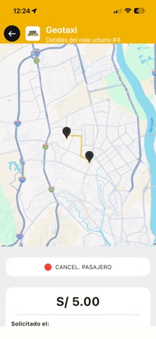 Geotaxi screenshot